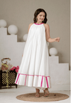 Meher Full Flare Halter Neck Dress