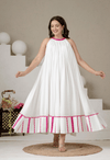 Meher Full Flare Halter Neck Dress