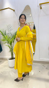 Sunshine Yellow Anarkali