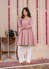 Pink Cotton Farsi Salwar Set