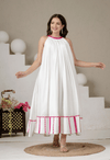 Meher Full Flare Halter Neck Dress