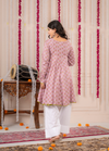 Pink Cotton Farsi Salwar Set