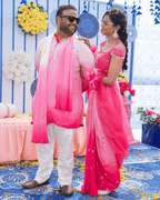 Ombre Pink Carnival Couple Set