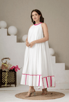 Meher Full Flare Halter Neck Dress