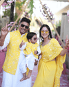 Sunshine Yellow Carnival Family Coordinated Set