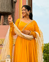 Sunflower Anarkali