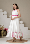 Meher Full Flare Halter Neck Dress