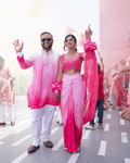 Ombre Pink Carnival Couple Set
