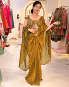 Golden Brown Multi-Way Drape Skirt Set