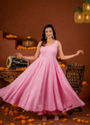 Pink Bloom Anarkali