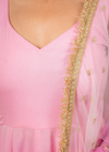 Pink Bloom Anarkali