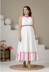 Meher Full Flare Halter Neck Dress