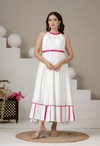 Meher Full Flare Halter Neck Dress