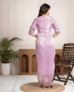 Lavender Kaftan Dress