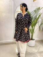 Short anarkali farsi salwar cotton