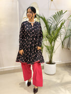 Short anarkali farsi salwar cotton